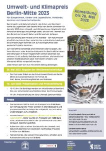 Umwelt- und Klimapreis 2023